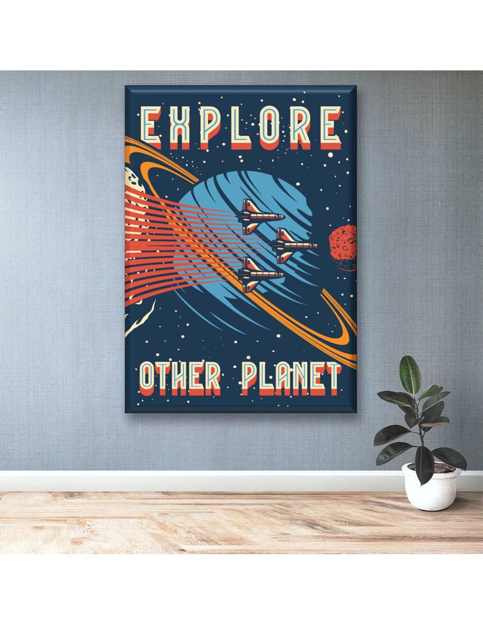 Cuadro decorativo Other planet 5