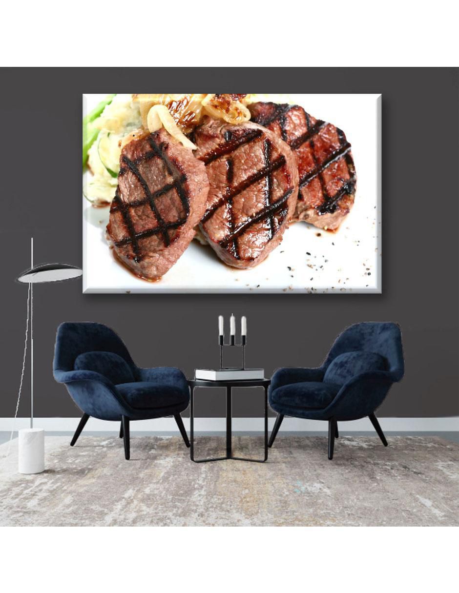 Cuadro decorativo Industria Grafica Ciento 23 Filete a la parrilla