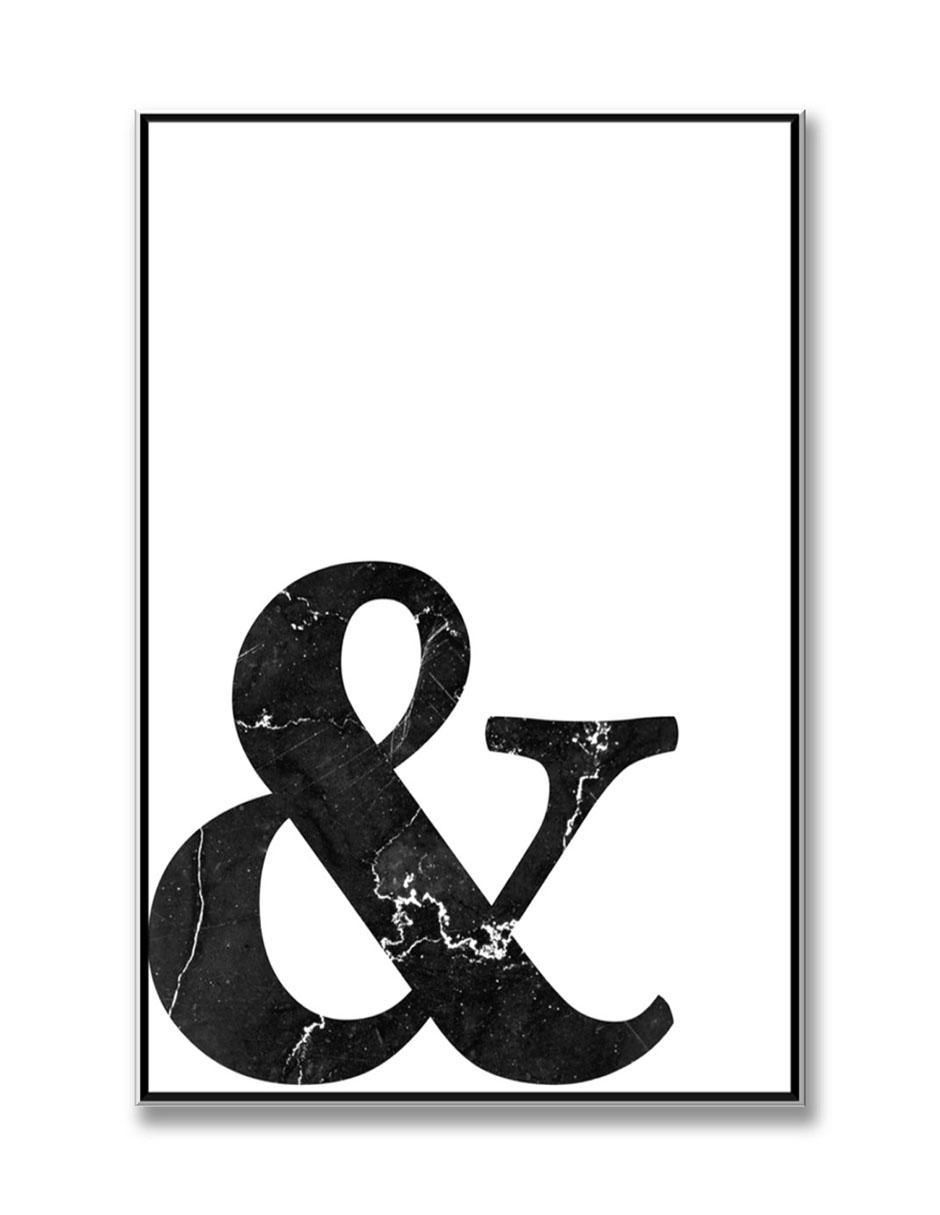 Cuadro decorativo Letra