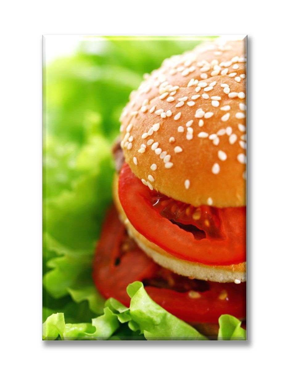 Cuadro decorativo Industria Grafica Ciento 23 Media hamburguesa