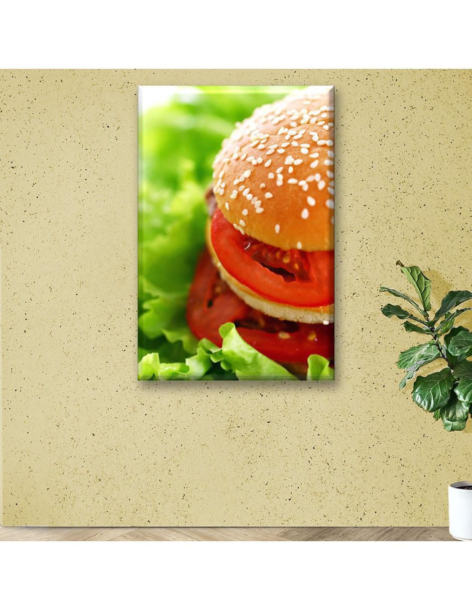 Cuadro decorativo Industria Grafica Ciento 23 Media hamburguesa