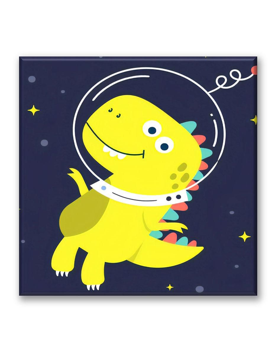 Cuadro decorativo Dino space 1