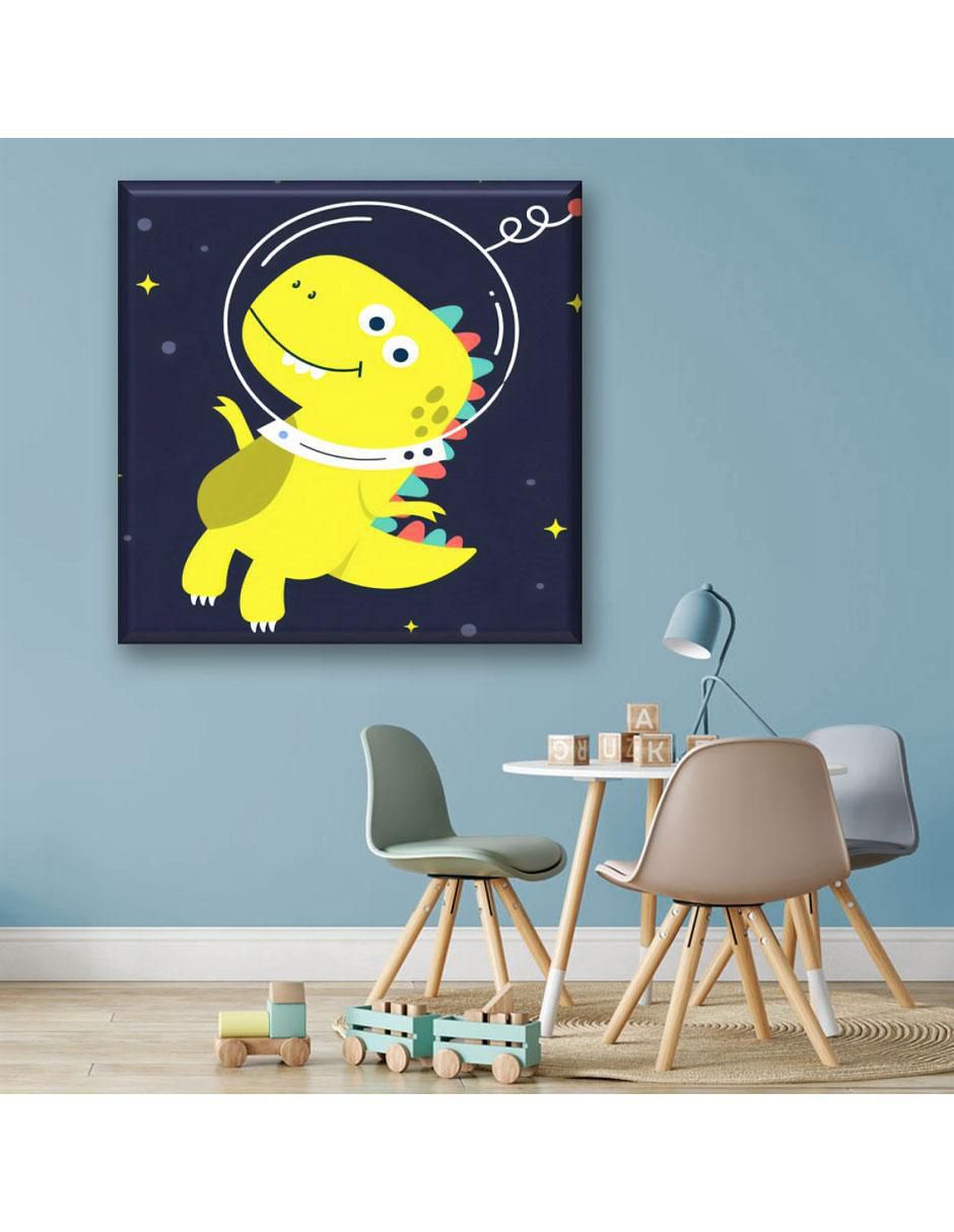 Cuadro decorativo Dino space 5