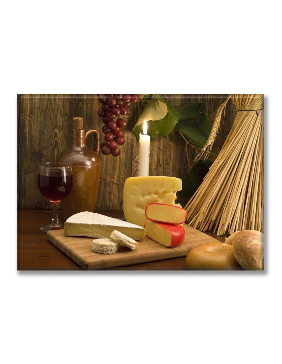 Cuadro decorativo Tabla de quesos 1