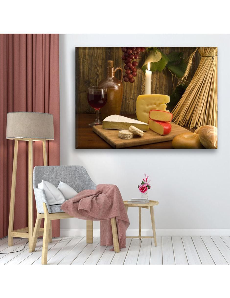 Cuadro decorativo Tabla de quesos 5