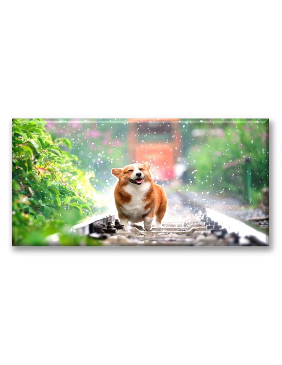 Cuadro decorativo Industria Grafica Ciento 23 Corriendo en la lluvia