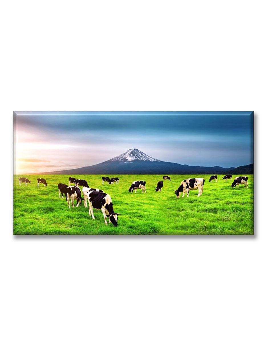 Cuadro decorativo Panorámica vacas 1