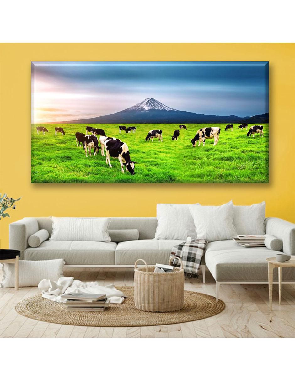 Cuadro decorativo Panorámica vacas 5