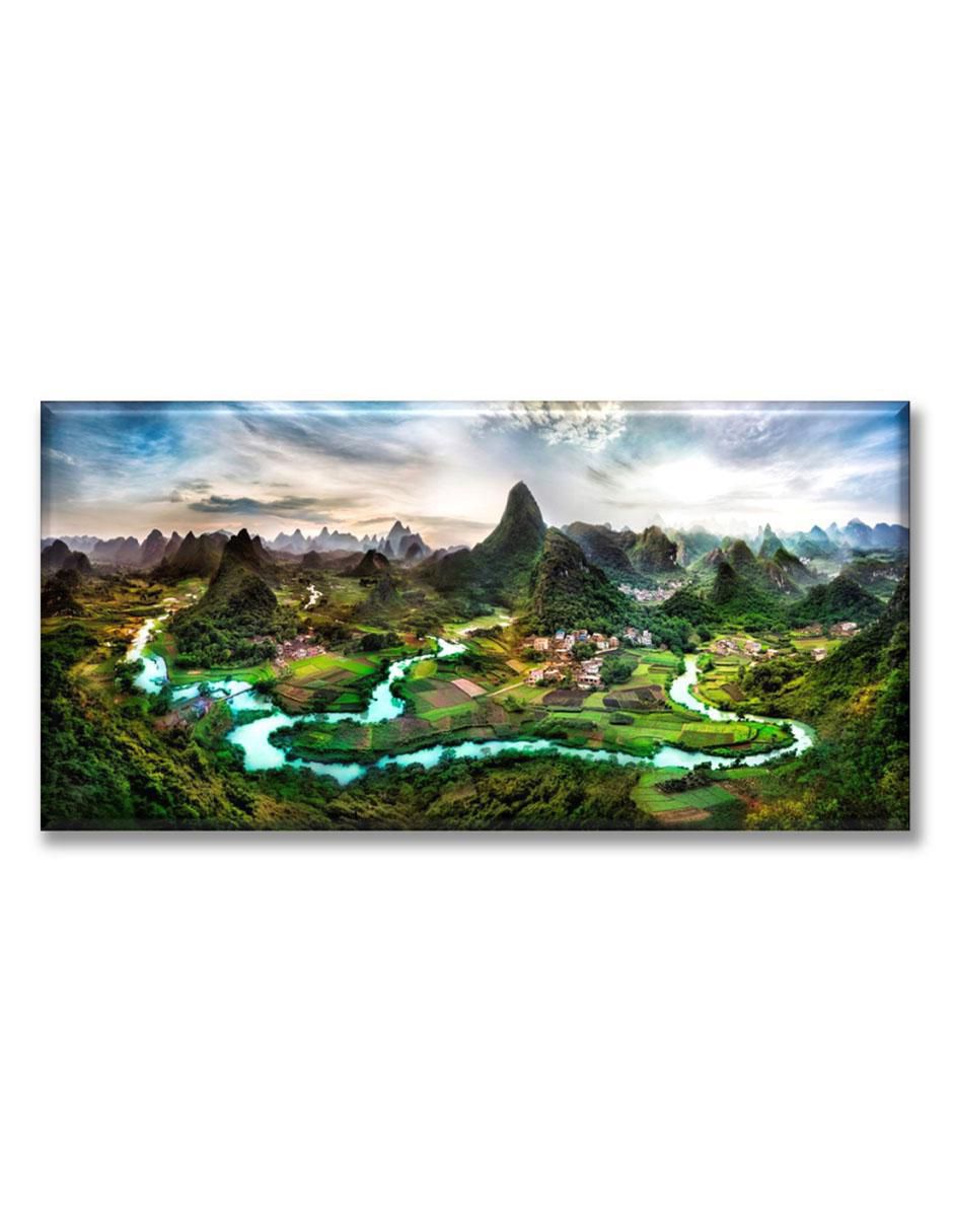 Cuadro decorativo Industria Grafica Ciento 23 Panorámica Guilin china