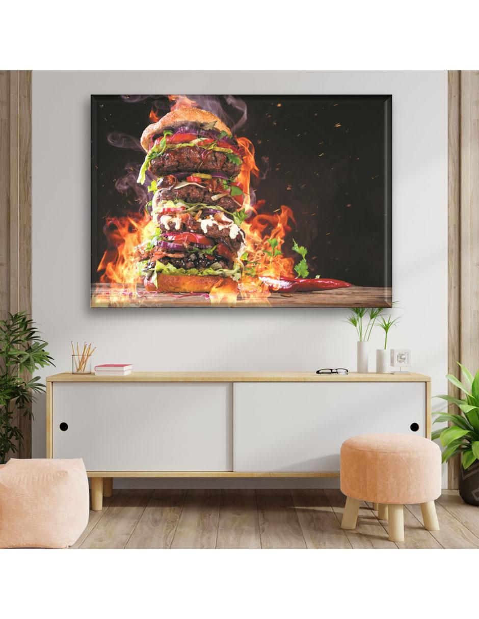 Cuadro decorativo Torre hamburguesa 5