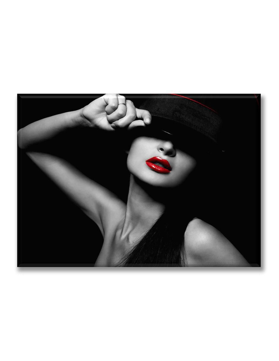 Cuadro decorativo Labios rojos 1