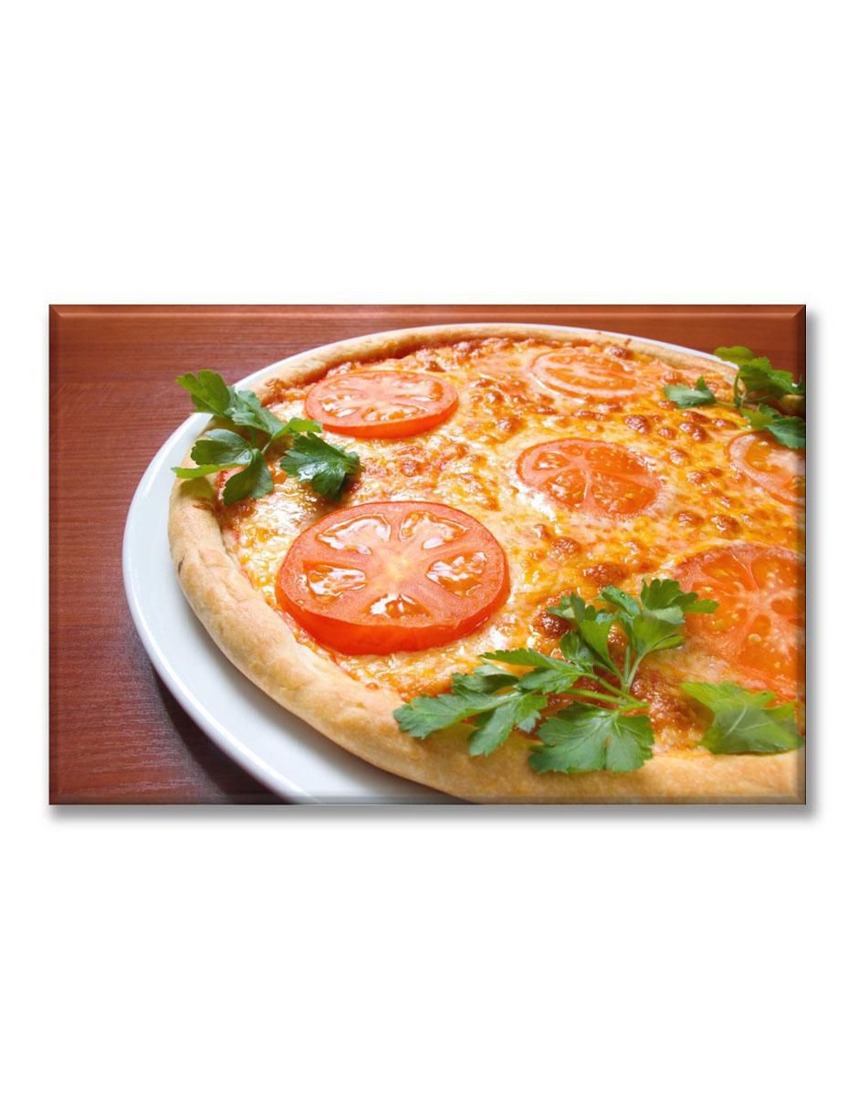 Cuadro decorativo Pizza margarita 1