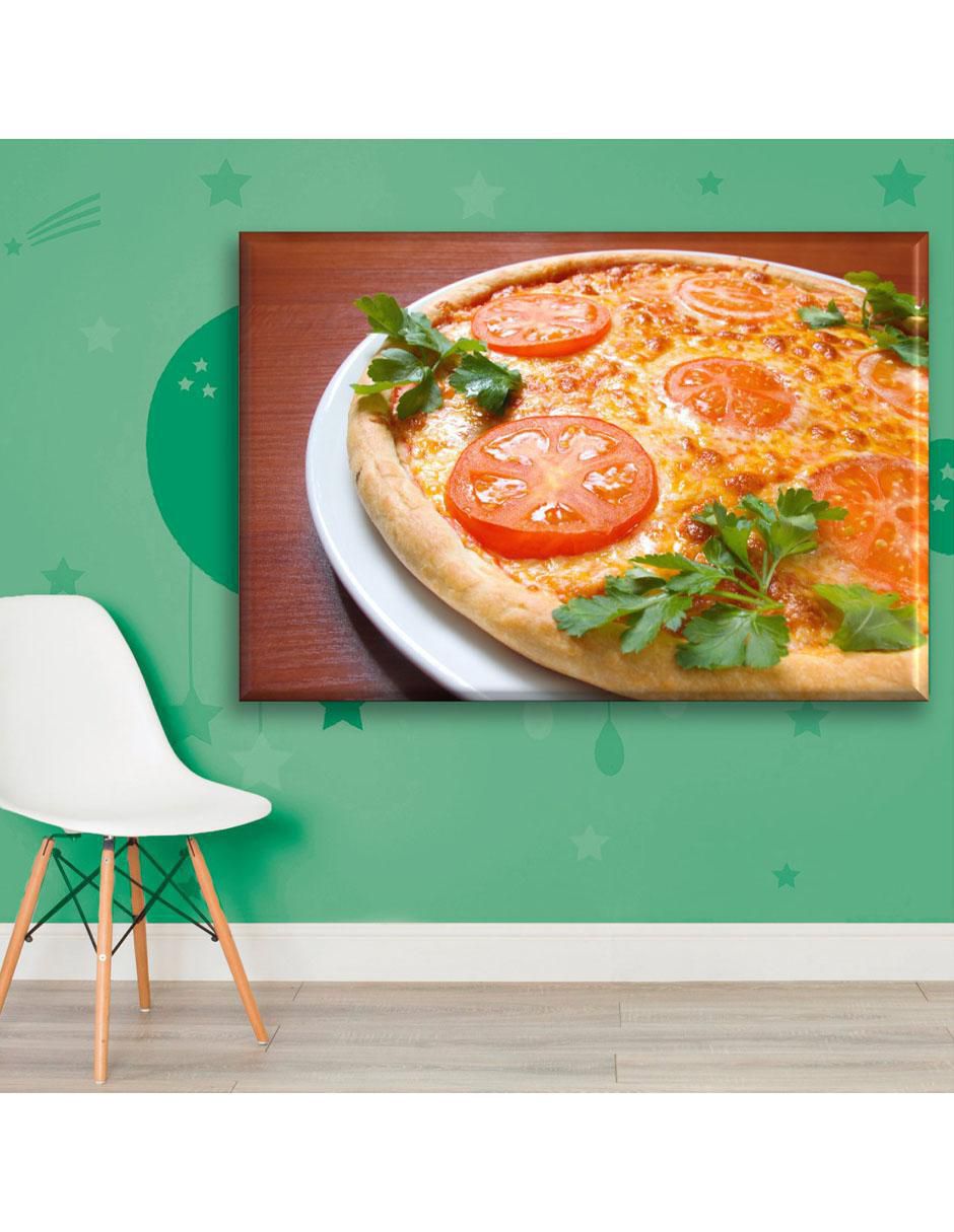 Cuadro decorativo Pizza margarita 5
