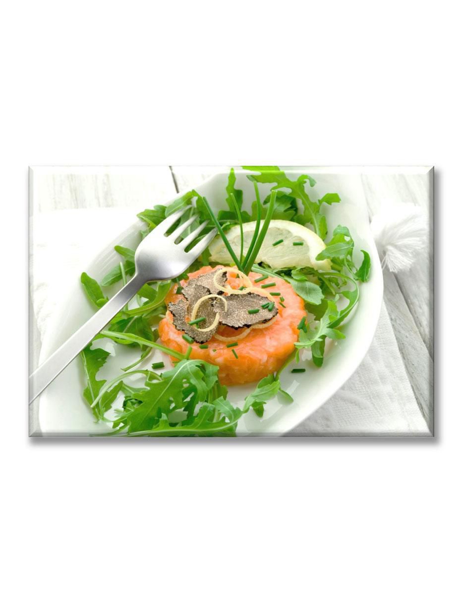 Cuadro decorativo Tarta de salmón 1
