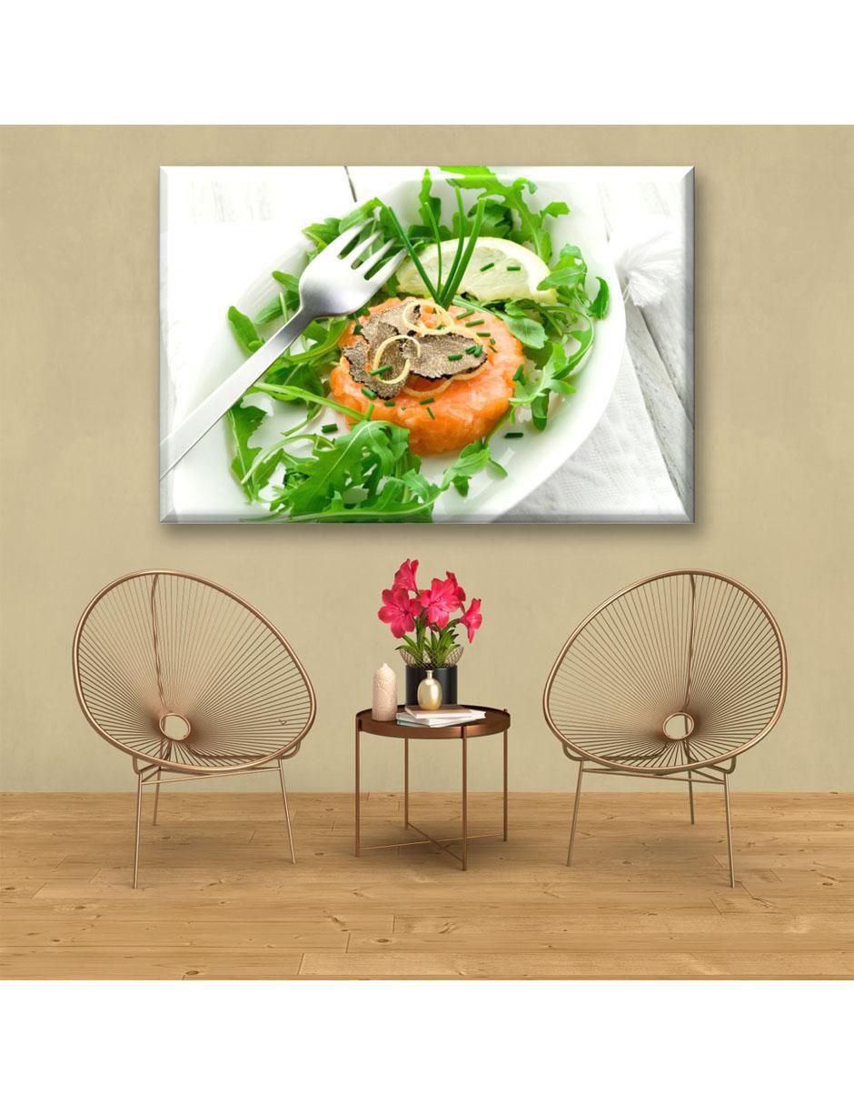 Cuadro decorativo Tarta de salmón 5