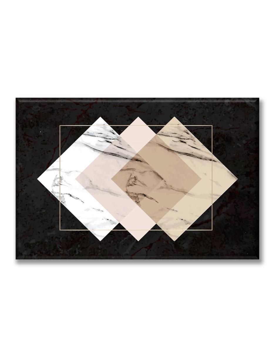 Cuadro decorativo Rombos de mármol 1