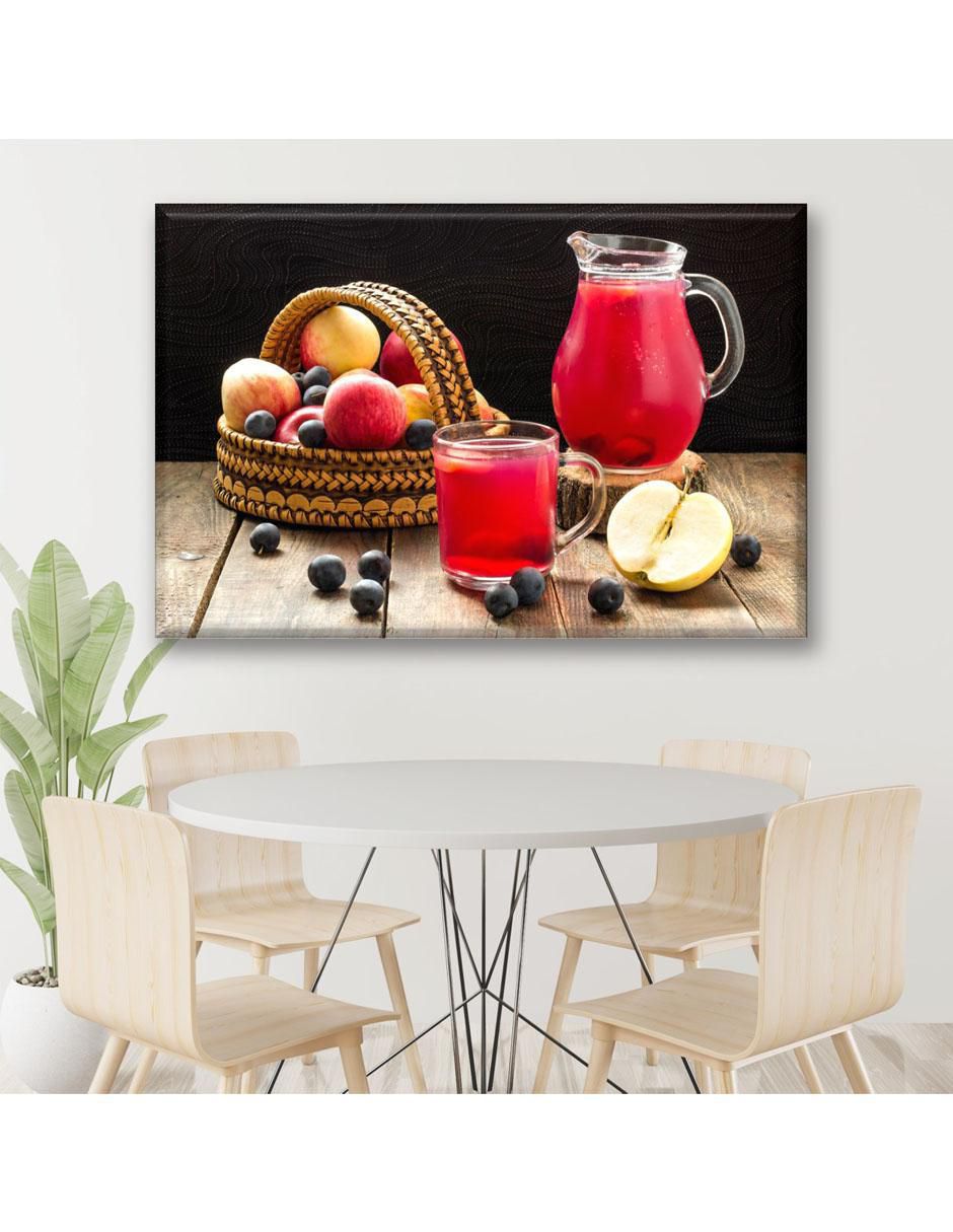 Cuadro decorativo Industria Grafica Ciento 23 Agua frutos rojos