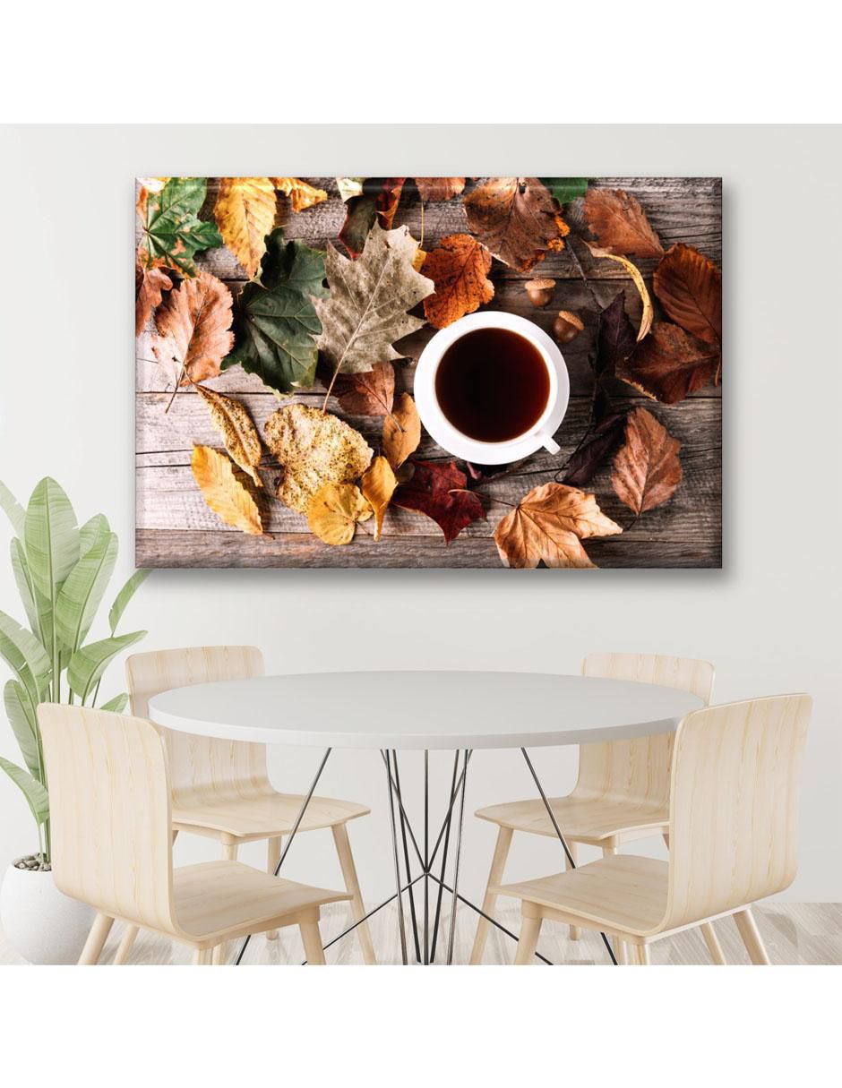 Cuadro decorativo Industria Grafica Ciento 23 Té en otoño