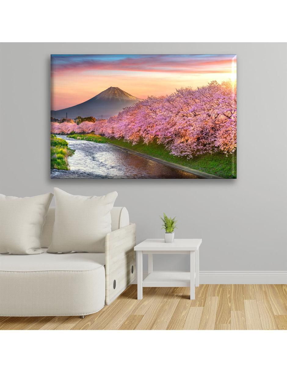 Cuadro decorativo Volcán cerezos 5