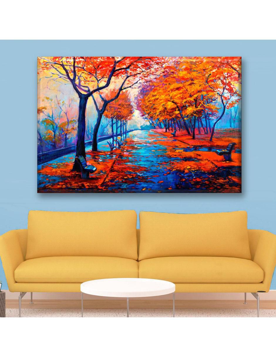 Cuadro decorativo Industria Grafica Ciento 23 Óleo de otoño