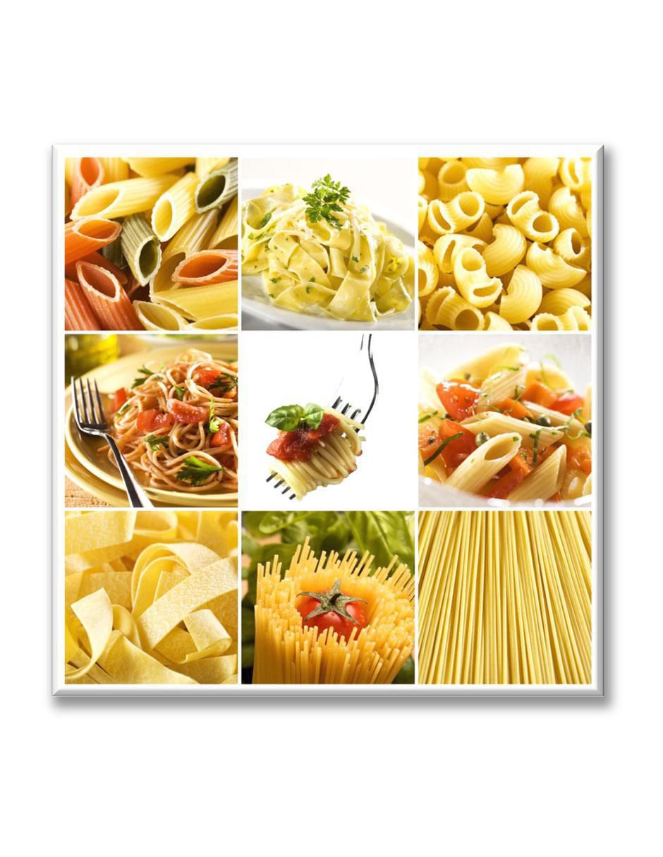 Cuadro decorativo Industria Grafica Ciento 23 Tipos de pasta
