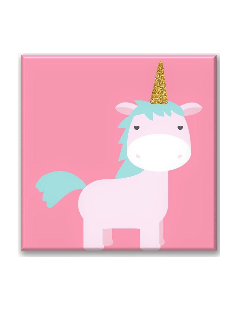 Cuadro decorativo Industria Grafica Ciento 23 Unicornio glitter