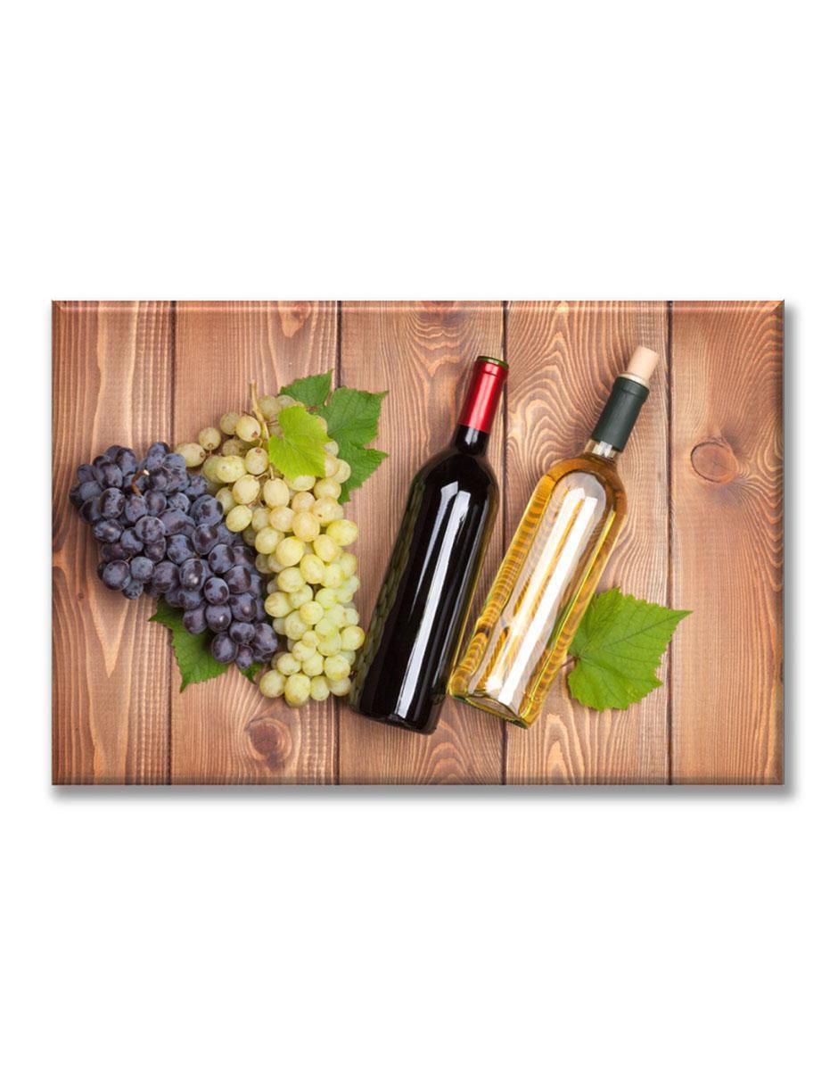 Cuadro decorativo Industria Grafica Ciento 23 Botellas de vino
