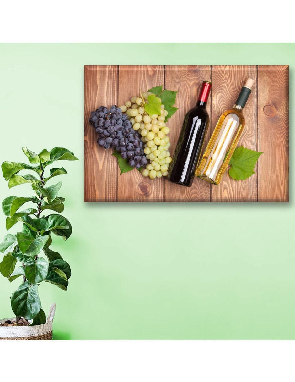 Cuadro decorativo Industria Grafica Ciento 23 Botellas de vino