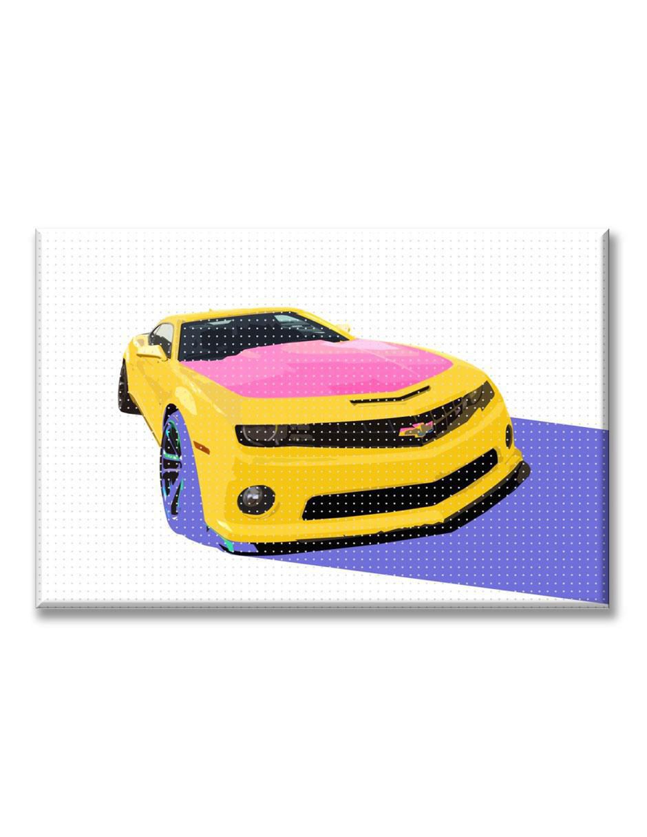 Cuadro decorativo Camar amarillo 1