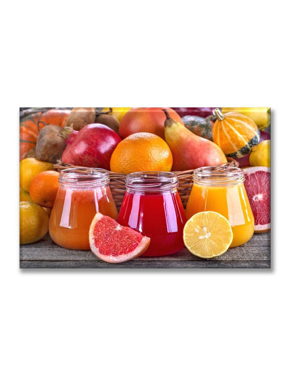 Cuadro decorativo Industria Grafica Ciento 23 Jugos naturales