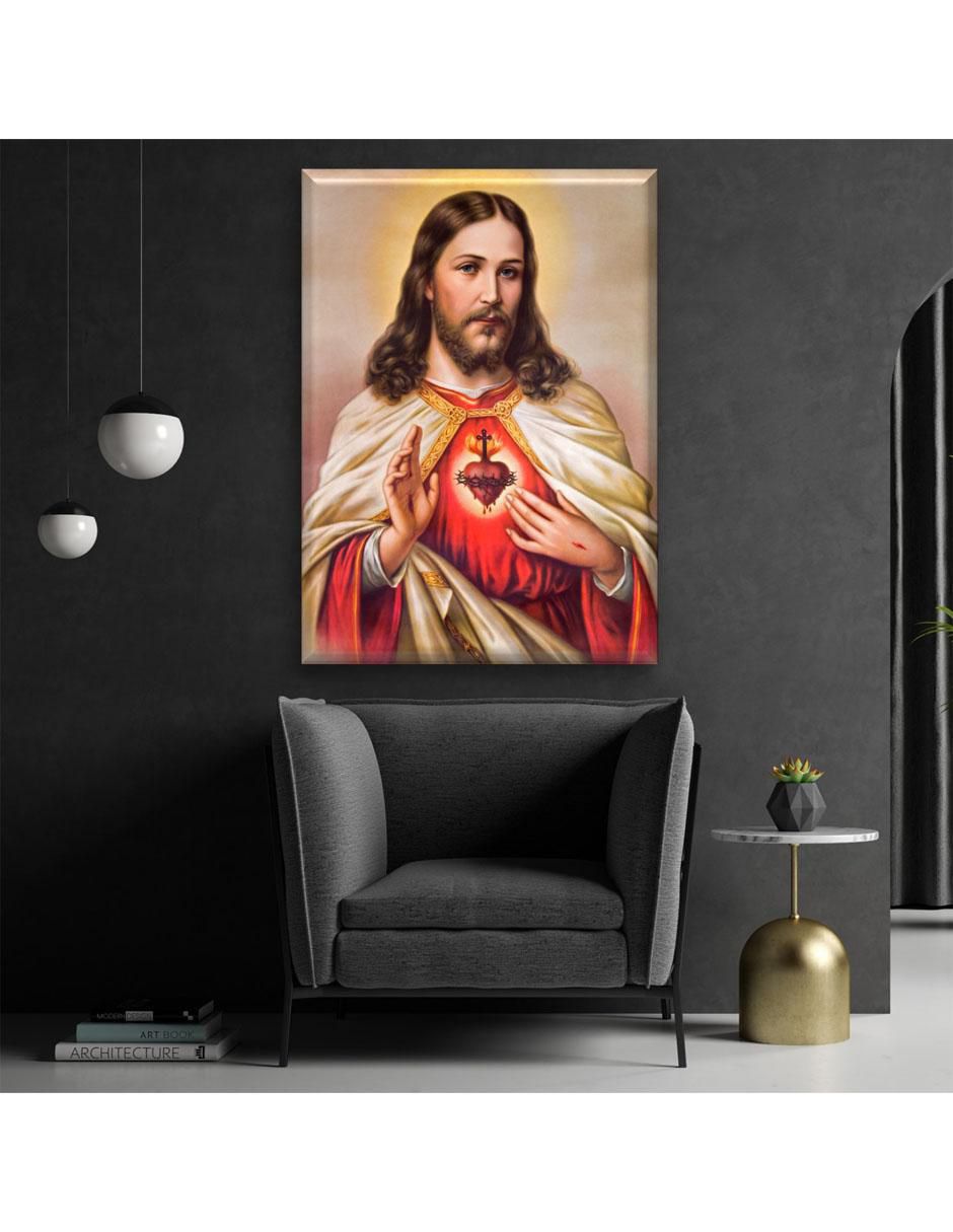 Cuadro decorativo Industria Grafica Ciento 23 El sagrado corazón de Jesús