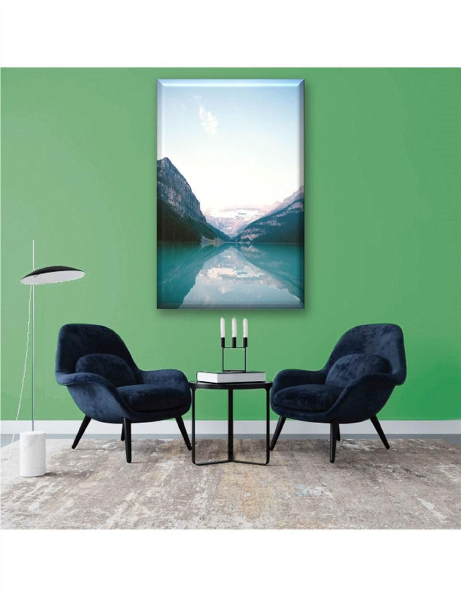 Cuadro decorativo Industria Grafica Ciento 23 Montañas con lago