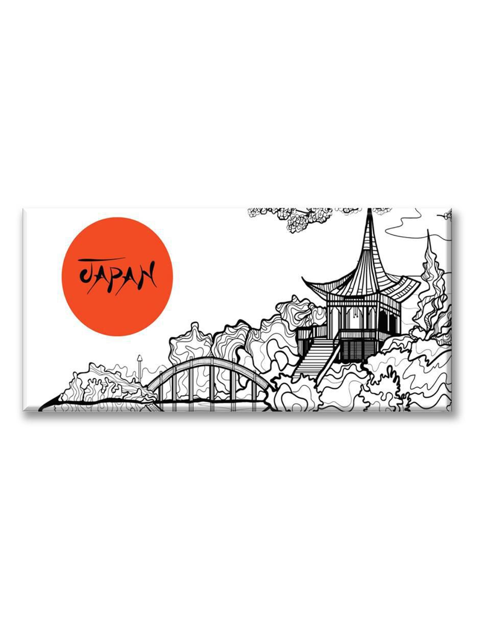 Cuadro decorativo Ilustración panorámica Japón 1