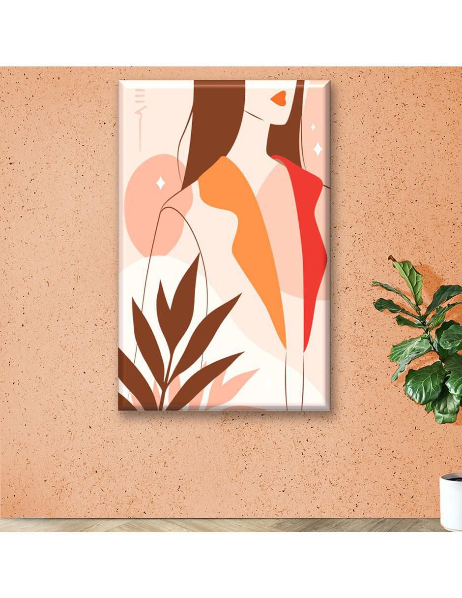 Cuadro decorativo Industria Grafica Ciento 23 Retrato minimalista