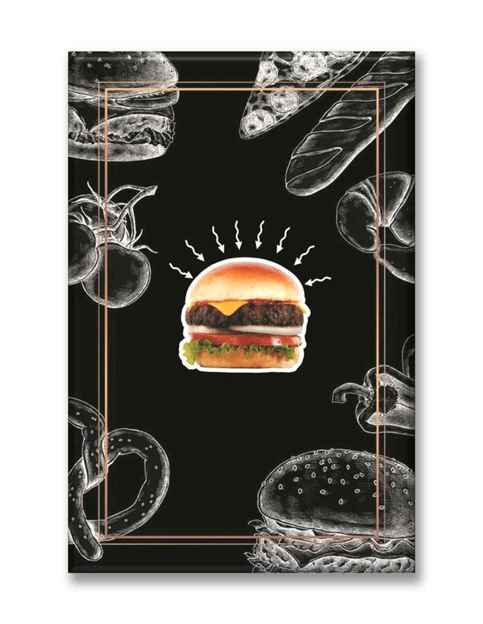 Cuadro decorativo Industria Grafica Ciento 23 Bn hamburguesa