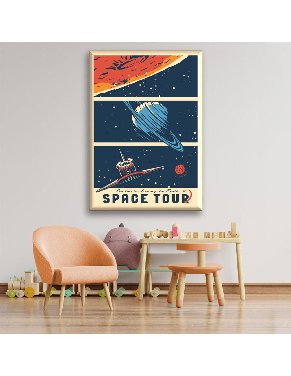 Cuadro decorativo Space tour 5