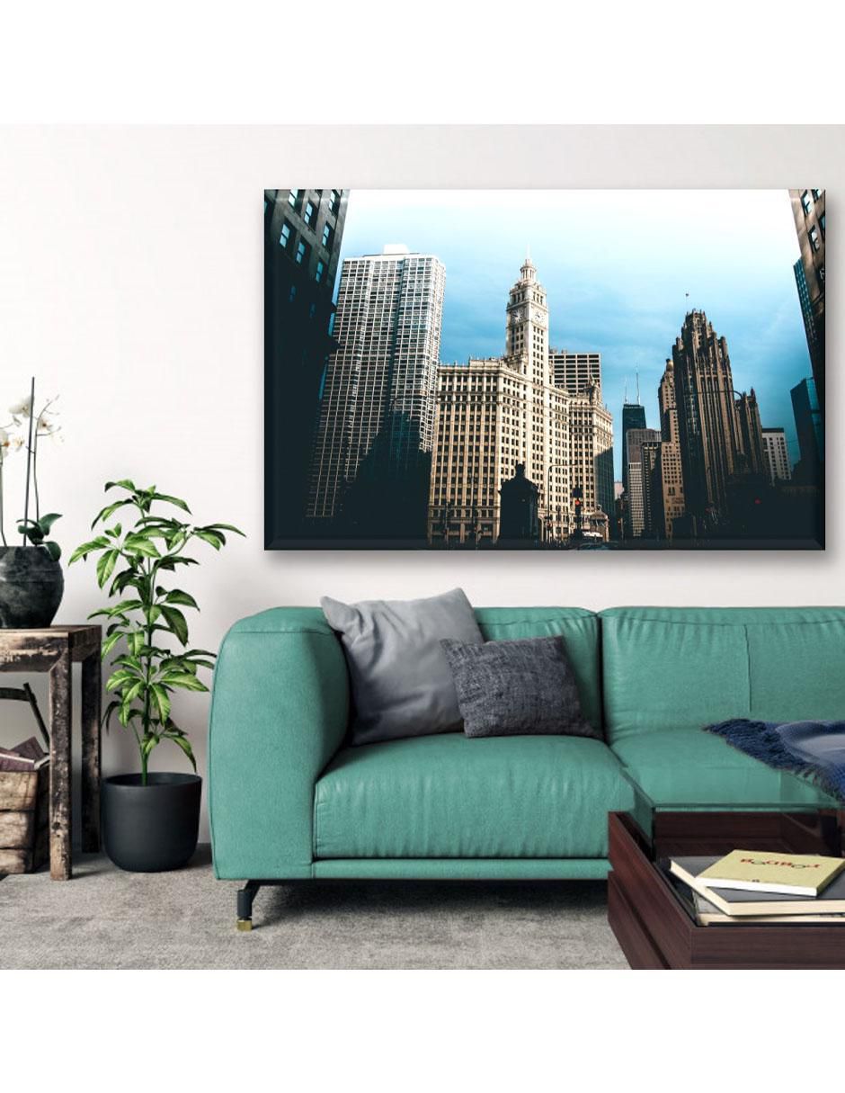 Cuadro decorativo Industria Grafica Ciento 23 Wrigley building chicago