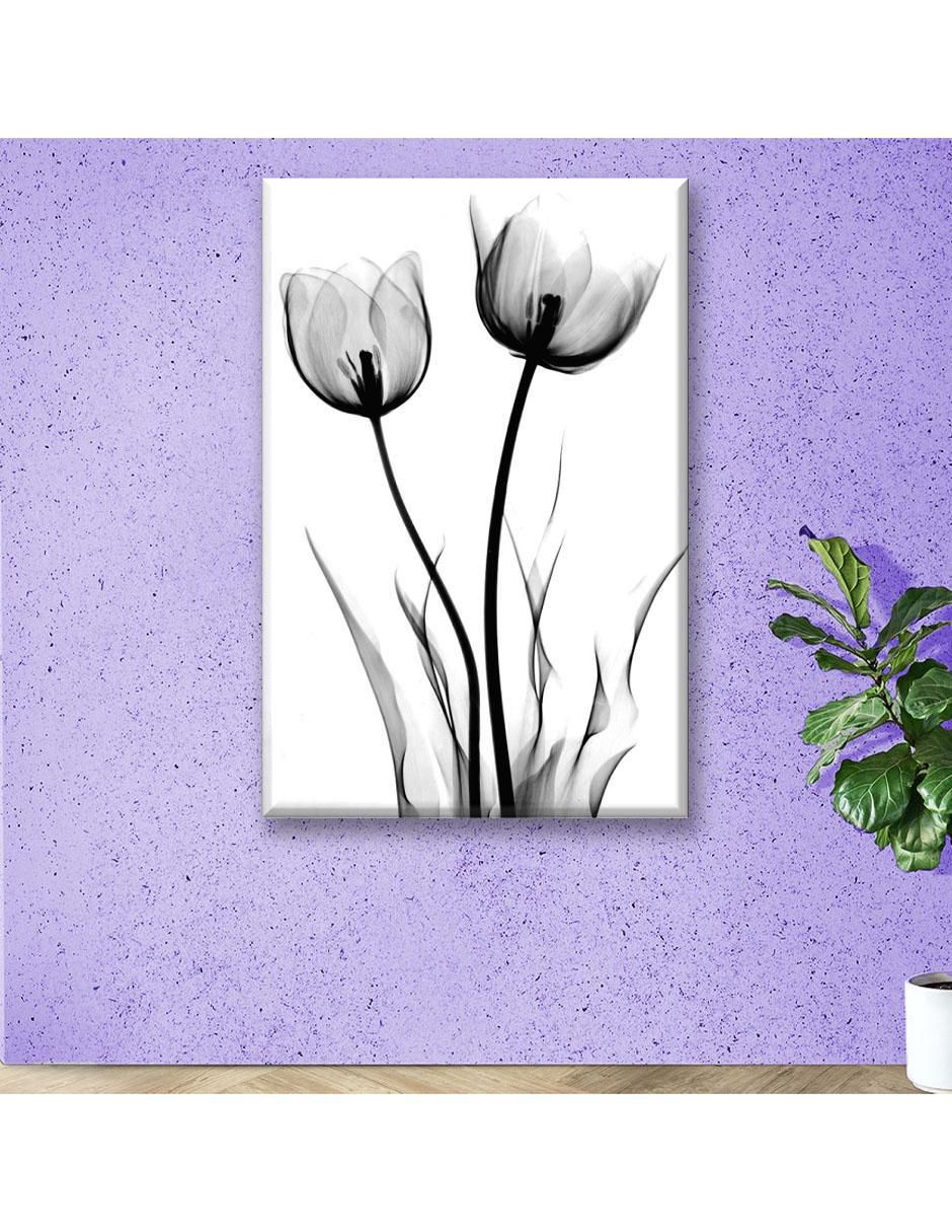 Cuadro decorativo Rayos x flores 5