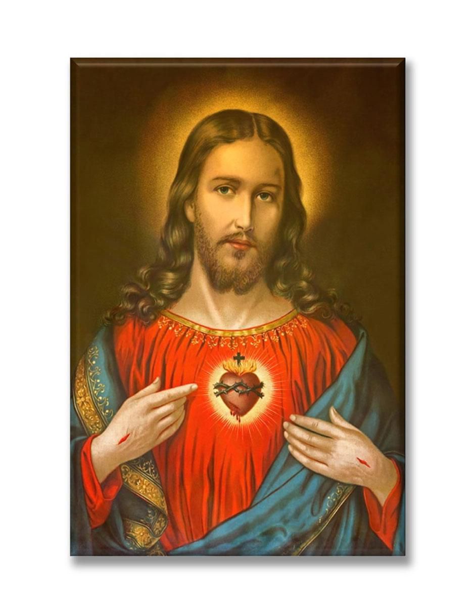 Cuadro decorativo Industria Grafica Ciento 23 Sagrado corazón