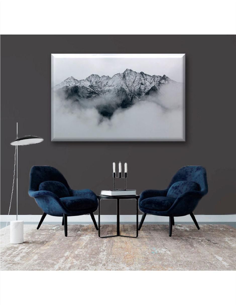 Cuadro decorativo Industria Grafica Ciento 23 Montaña con niebla