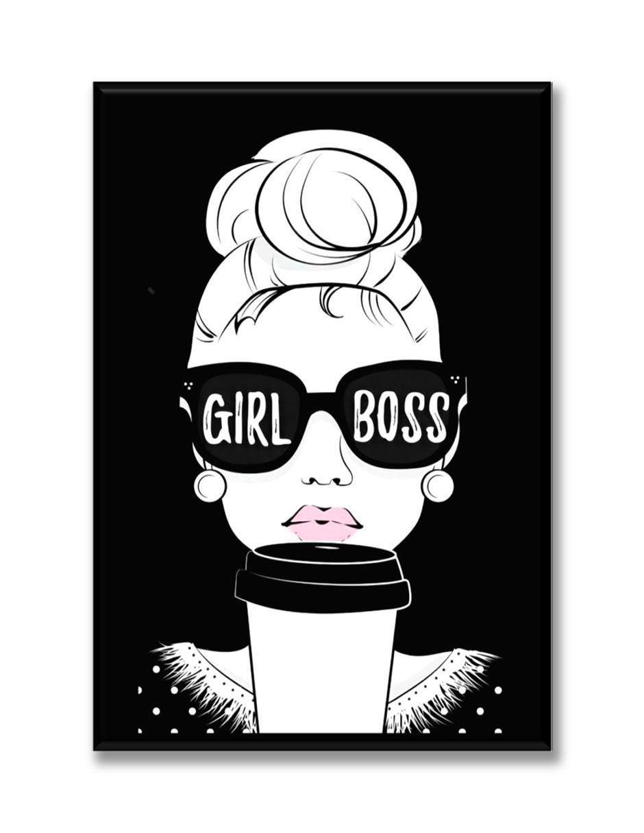 Cuadro decorativo Girl boss 1