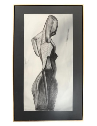 Cuadro decorativo Ecléctico Abstract woman