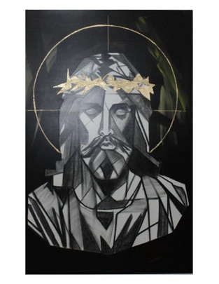 Cuadro decorativo Cristo 1