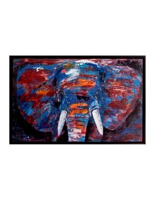 Cuadro decorativo Ecléctico Abstract color elephant
