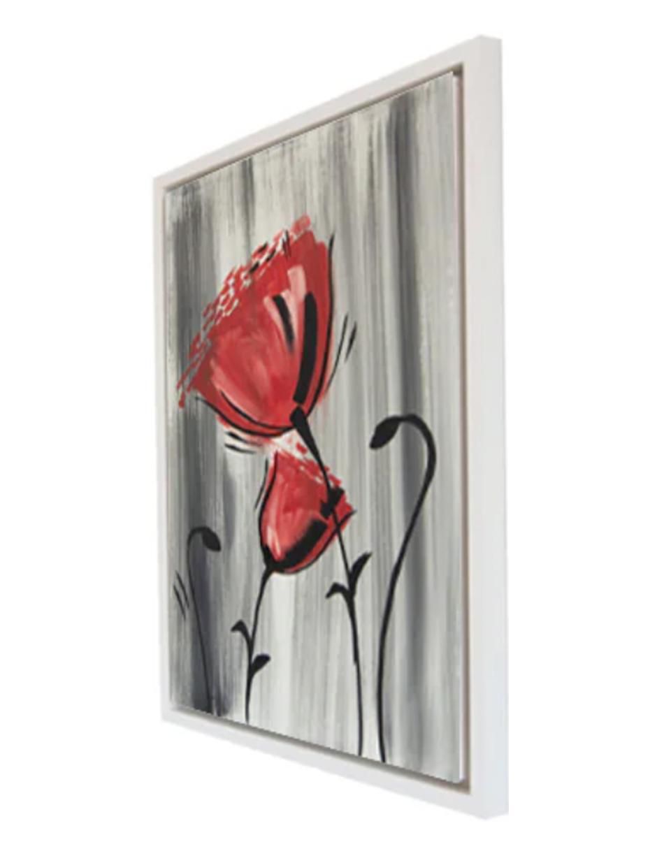 Cuadro decorativo Ecléctico Figurativo red flower