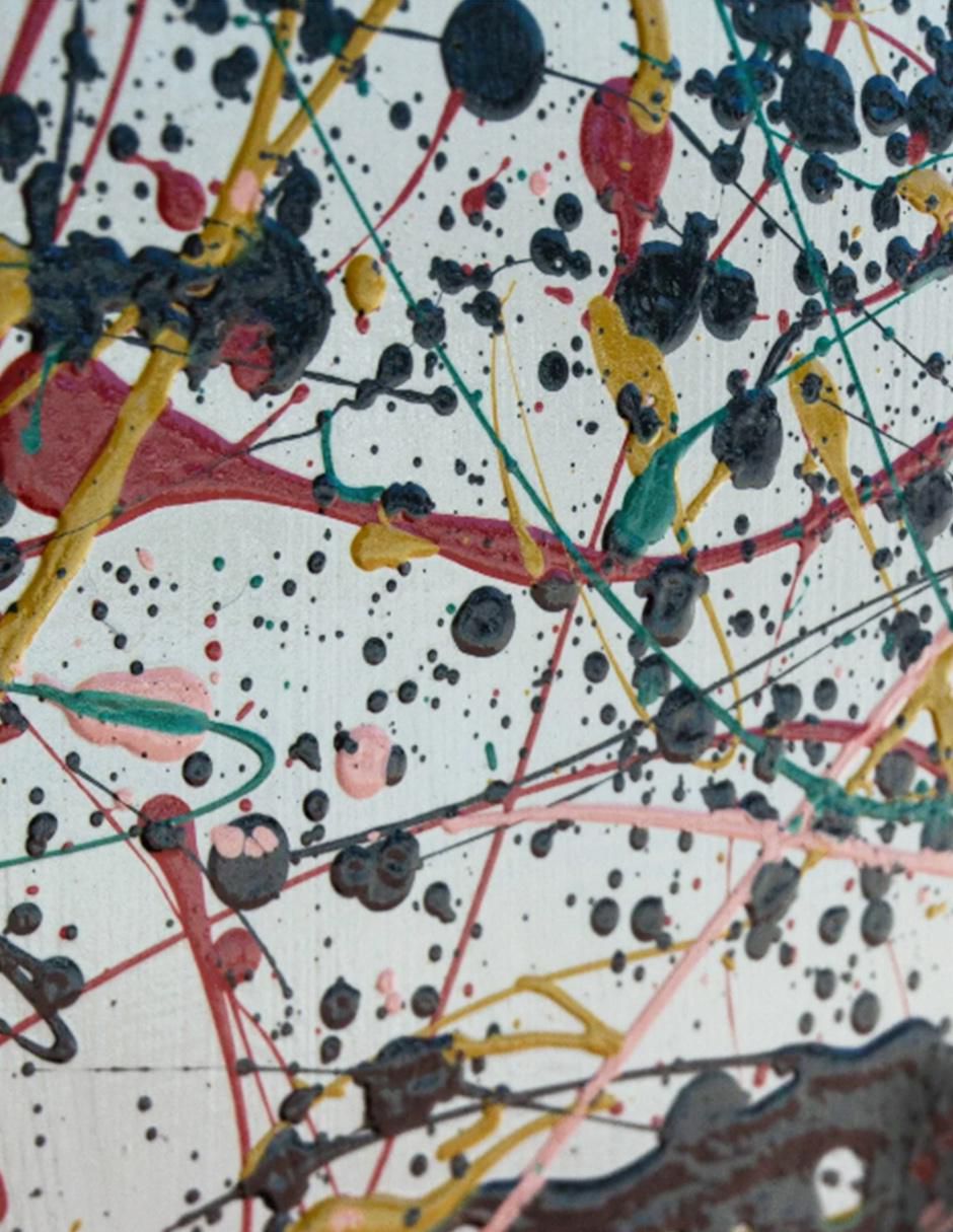 Cuadro decorativo Dripping color splash 2