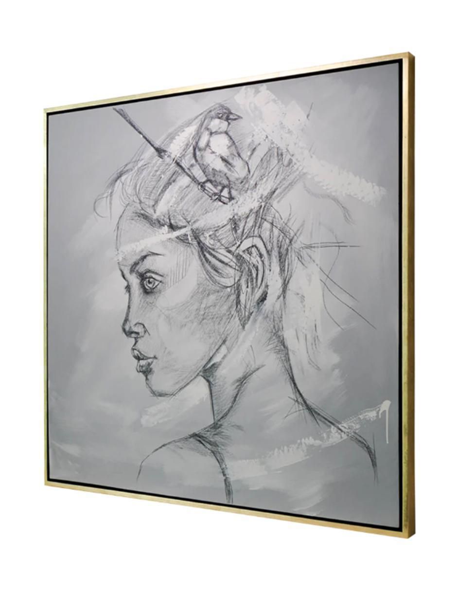Cuadro decorativo Rostro viraha 3