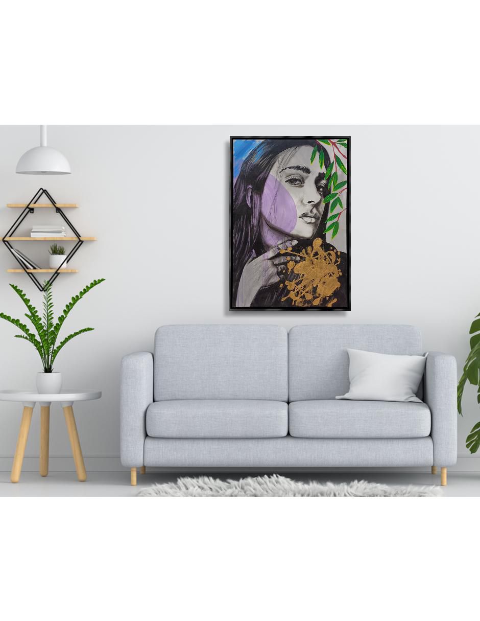 Cuadro decorativo Rostro alyona 9