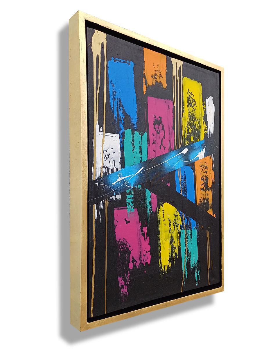 Cuadro decorativo Ecléctico Pop galaxia
