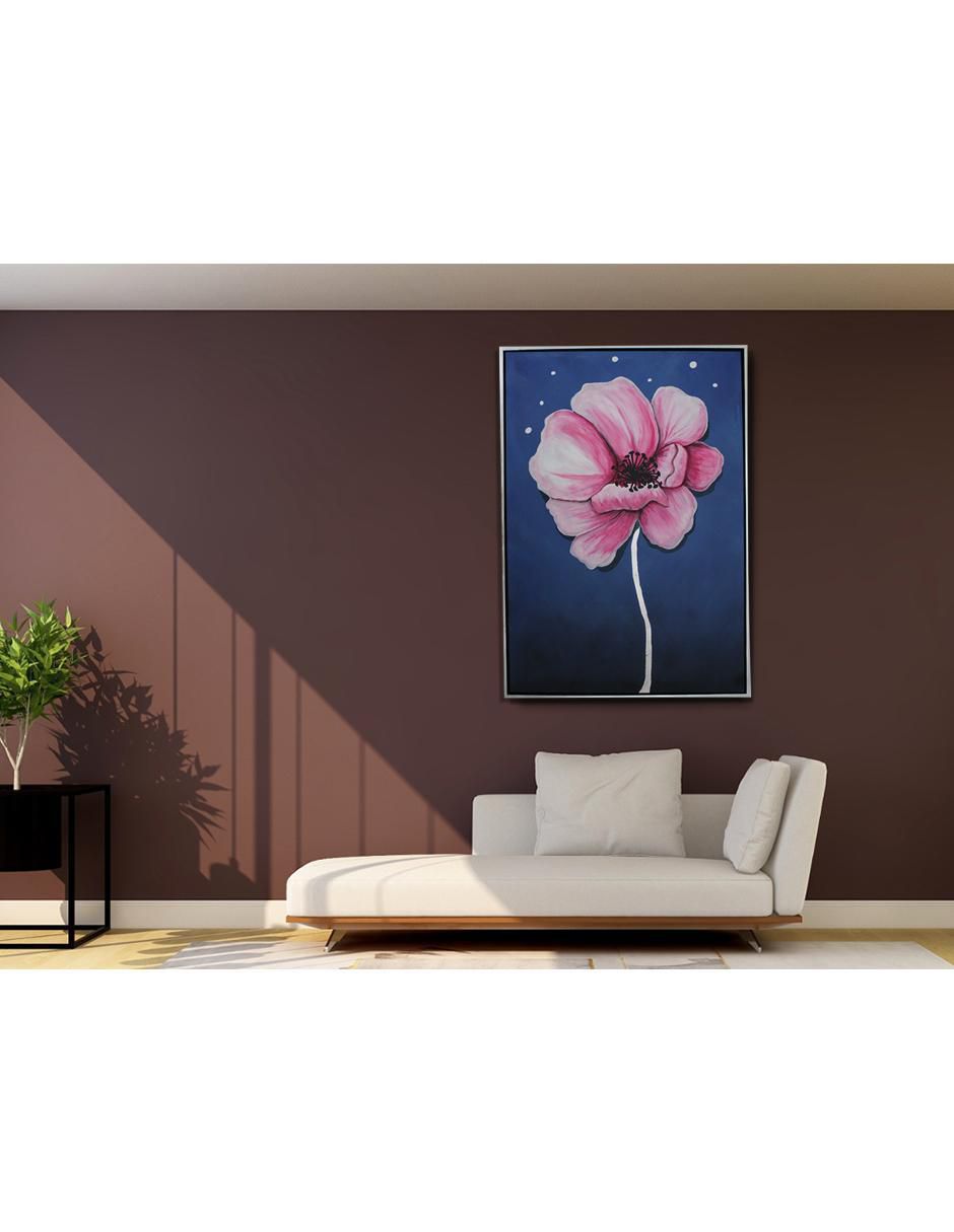 Cuadro decorativo Ecléctico Nigth flower